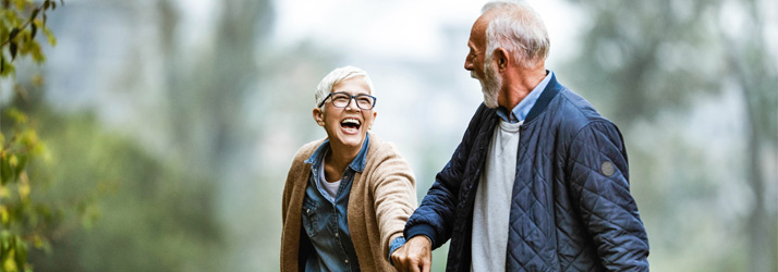 Duluth GA BrainCore Neurofeedback Senior Couple Smiling